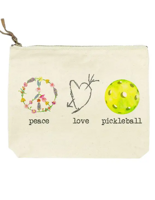Pickleball Cosmetic Bags
