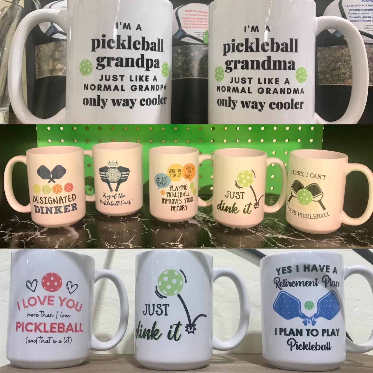 Pickleball Mugs - In Store Only