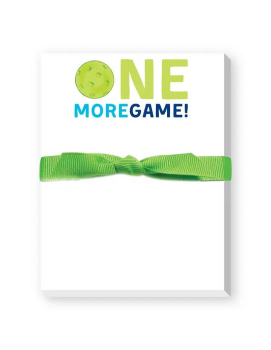 "One More Game" Mini Notepad