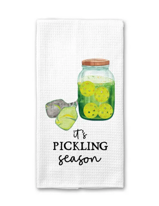 "Pickling Season" Dish Towel