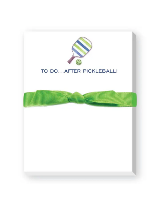 "To Do After Pickleball" Mini Notepad